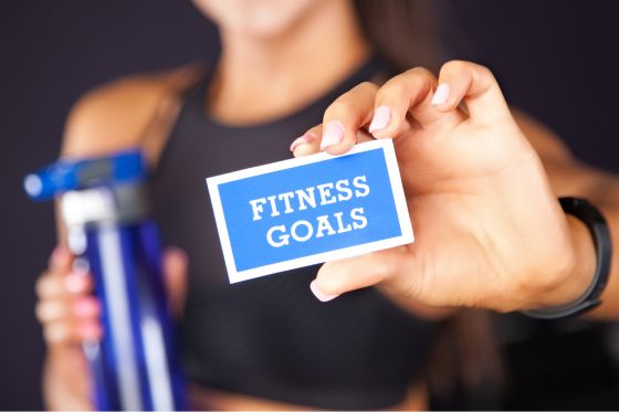 Woman Achieving Fitness Goals